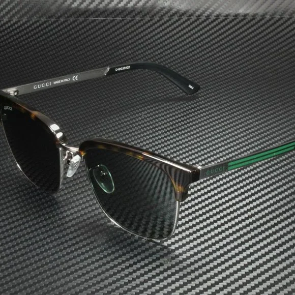 Gucci | Accessories | Gucci Green 55mm Sunglasses | Poshmark display picture 3